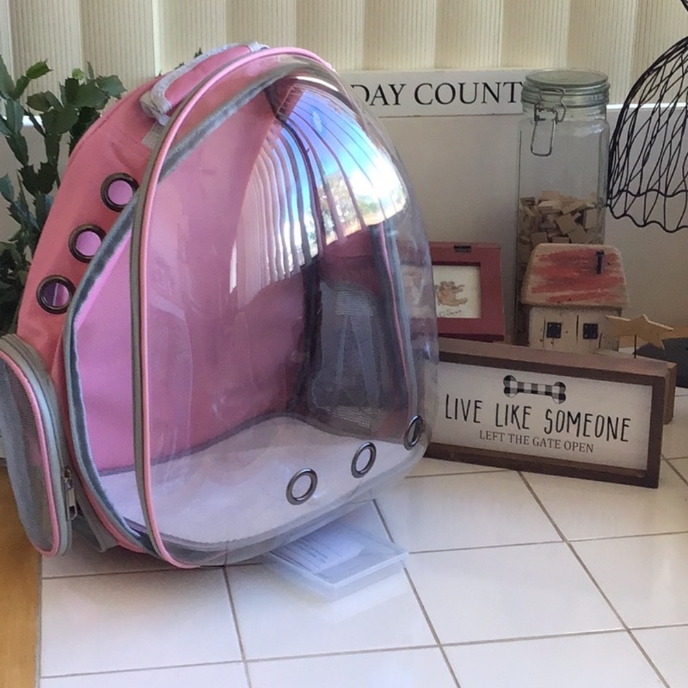 HOST PICK Panoramic Pet Capsule Backpack/Carrier